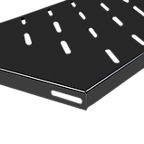 Полиця в серверну шафу 280 мм 19" 1U, фото 3