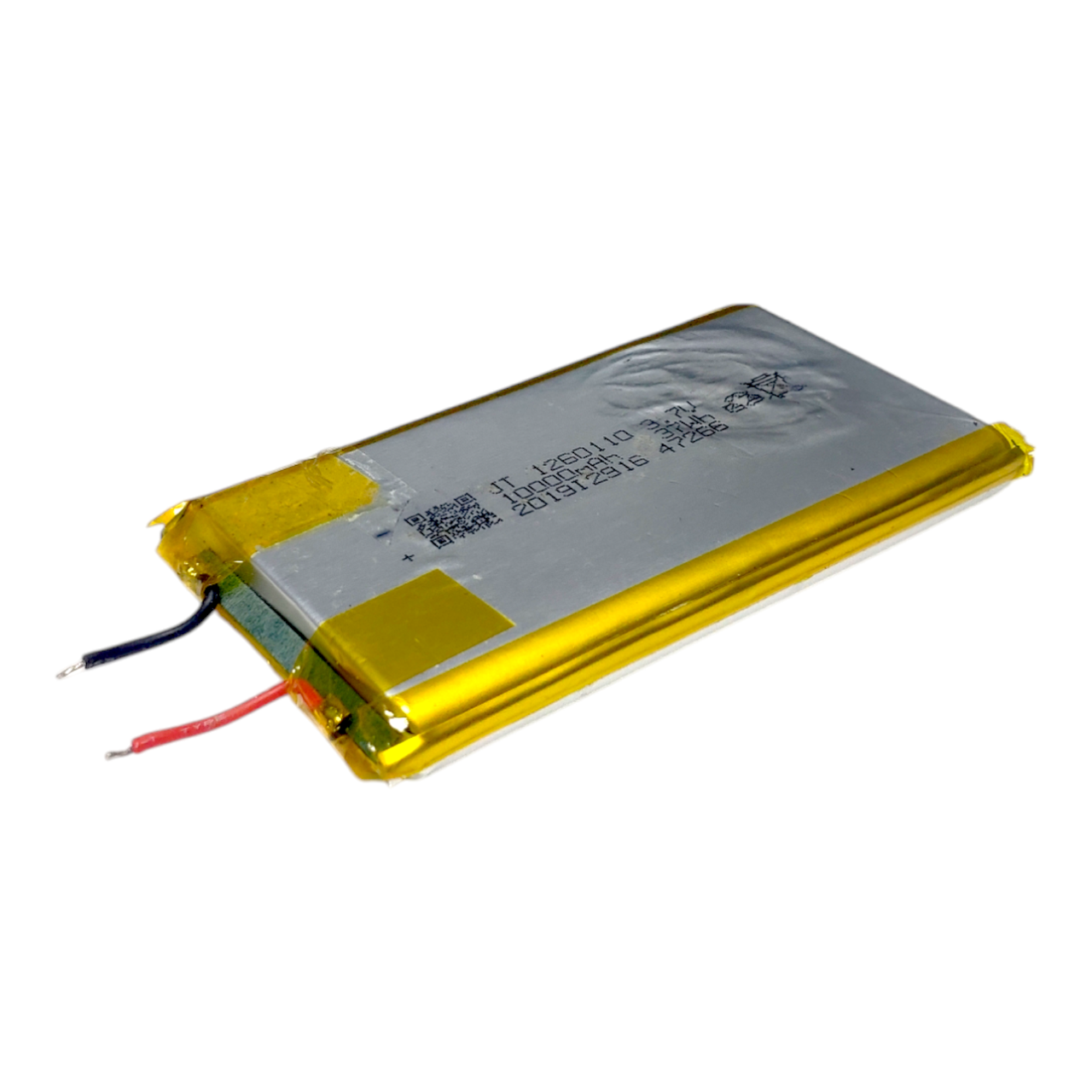 Акумулятор Li-Pol 10000mAh 3.7V 1260110 літій-полімерна батарея АКБ для повербанку б/в