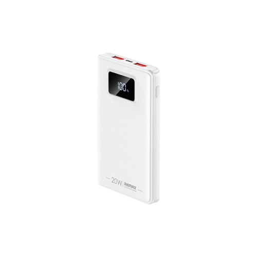 Зовнішній акумулятор Remax Breezy 10000 mAh QC 22.5W Білий (RPP-319)