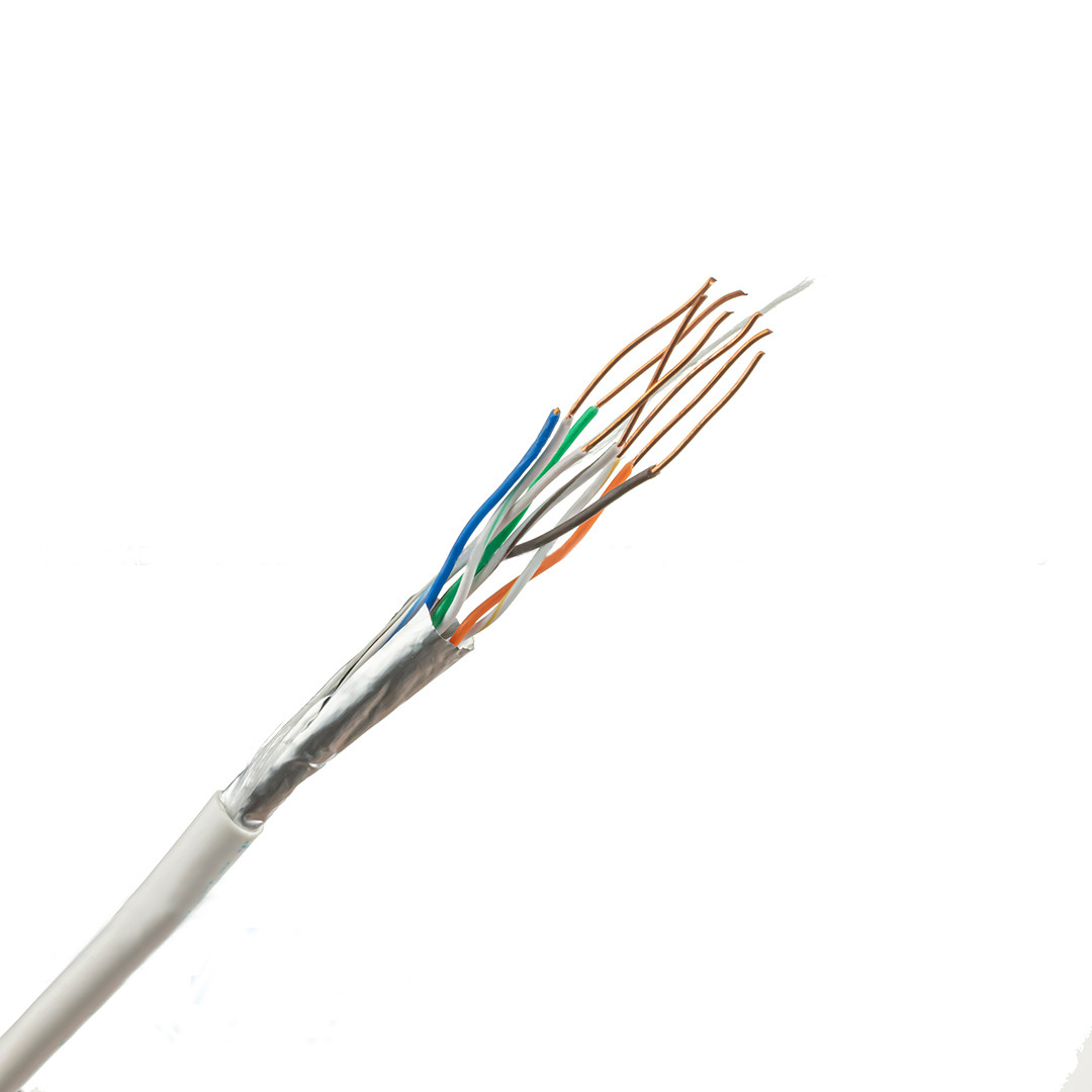 Кабель для внутрішнього прокладання DKZ CU Cat.5e FTP 4x2x0.50 мм 305 м