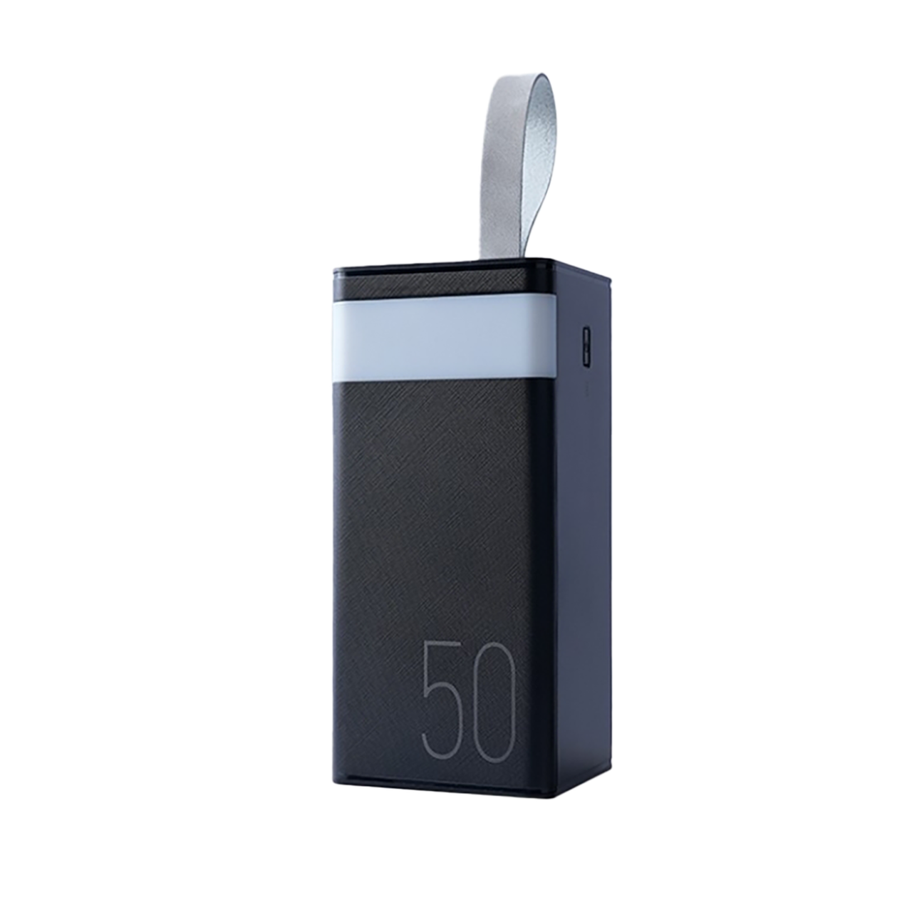 Зовнішній акумулятор Remax Chinen 50000mAh QC 22.5 W LED лампа Чорний (RPP-321)
