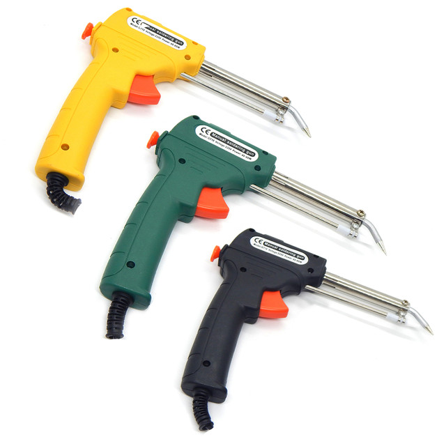 Електричний паяльник різних кольорів Електричний паяльник різних кольорів
