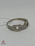 Срібна Каблучка зі вставкою цирконій, фото 3