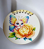 Магніт-сувенір із оригінальним малюнком та вічним  календарем, фото 3