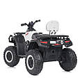 Дитячий електромобіль-квадроцикл Bambi XT-Speed 4WD (чорно-білий колір), фото 4