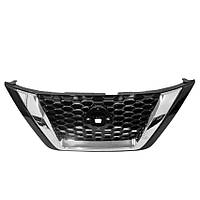 Передня решітка Nissan Murano 2019-2023 – код 623109UF0A, решітка з отвором під камеру