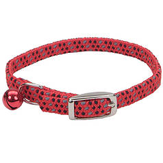 Нашийник для кошенят Coastal Li`l Pals Reflective Kitten Collar світловідбивний червоний 0.9 х 20 см
