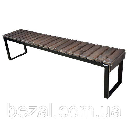 Лавка паркова без спинки 2000x460x450 OL839