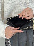 Сумка жіноча Christian Dior чорний текстиль крос-боді Діор, фото 7
