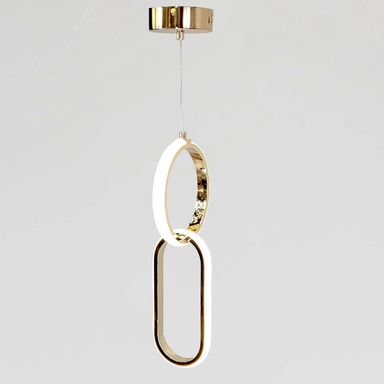 Золотий підвісний світильник 122/1GD, фото 1