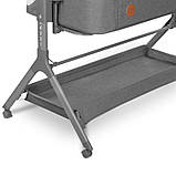 Ліжечко дитяче 3 в 1 Lionelo LEONIE PLUS  GREY STONE, фото 4