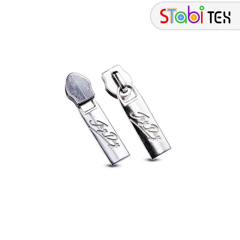 Бігунок для застібки-блискавки спіральної тип7 ЛОПАТКА Jay day Нікель, фото 1