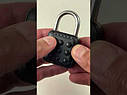 Навісний замок ATIS Password Padlock з кодовим паролем, фото 3