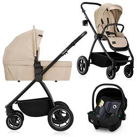 Універсальна коляска 3 в 1 Lionelo MERIL 3IN1 BEIGE SAND