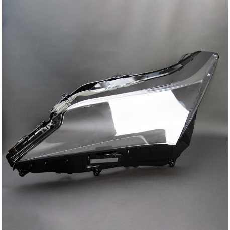 Пластиковое стекло фары Lexus RX (AL20) 2015-2019 дорестайлинг левое (водительское), фото 1