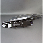 Пластиковое стекло фары Lexus RX (AL20) 2015-2019 дорестайлинг левое (водительское), фото 2