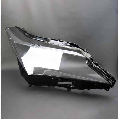 Пластиковое стекло фары Lexus RX (AL20) 2015-2019 дорестайлинг правое (пассажирское), фото 1