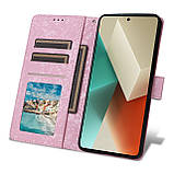 Чохол-книжка Color Book Leather для Xiaomi Redmi Note 13 Pro 5G / Poco X6 5G Rose Flowers, фото 8