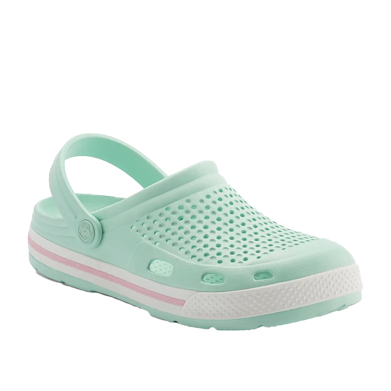 Сабо (крокси) COQUI жіночі LINDO (6413 Lt. mint/White) м'ятний