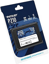 Накопичувач SSD 128GB Patriot P210 2.5" SATAIII TLC (P210S128G25), фото 4