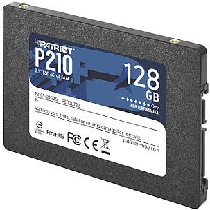 Накопичувач SSD 128GB Patriot P210 2.5" SATAIII TLC (P210S128G25), фото 3