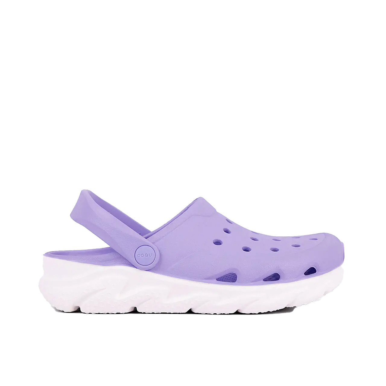 Сабо жіночі (крокси) COQUI CODY 6432 Lt. Lila/White, фото 1