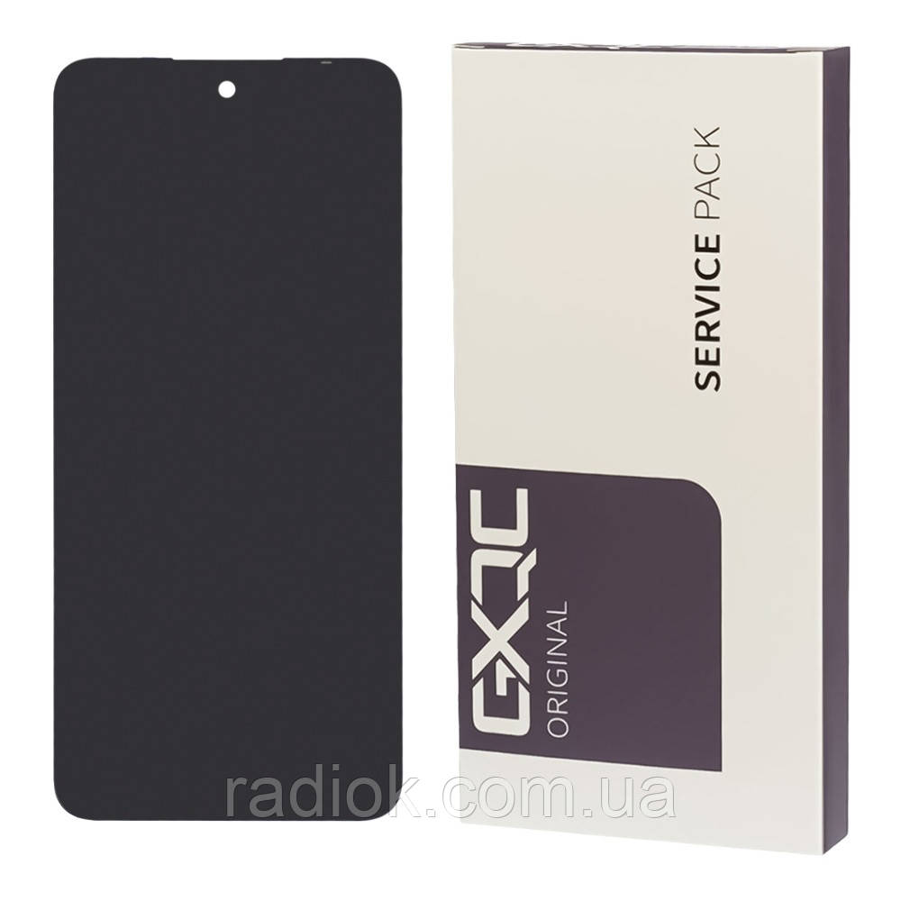 Дисплей для Xiaomi Redmi 12 з чорним тачскрином Original GX, фото 1