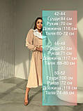 Жіноча сукня з модним білим комірцем, фото 5