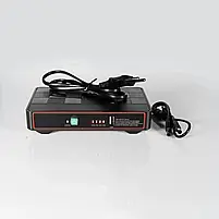 Джерело безперебійного живлення DC UPS Kraft KRF-MUPS-1812 5V/9V/12V/24V/PoE, LiFePO4 2*6Ah, для роутера і медіаконвертера, фото 7