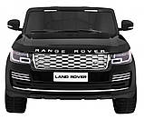 Range Rover HSE 2-місний автомобіль для дітей Black + Пульт + Аудіо панель + LED, фото 3