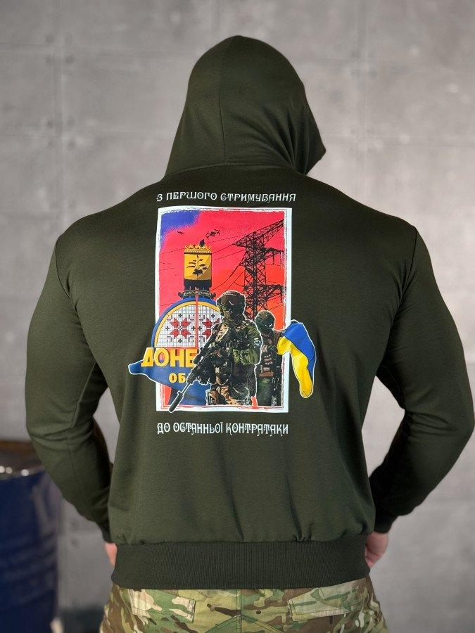 Худі maklin олива ВТ5071