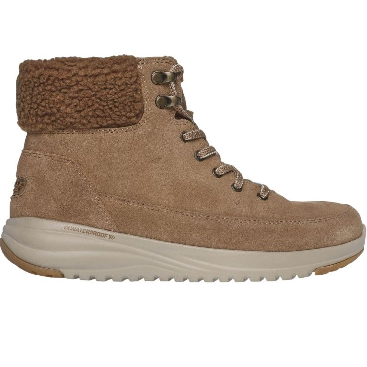Черевики зимові жіночі Skechers 144770 BRN Коричневі