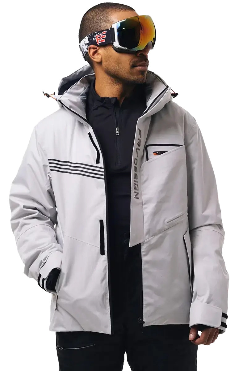 Гірськолижна куртка чоловіча Freever AF 21786 бежева, фото 1