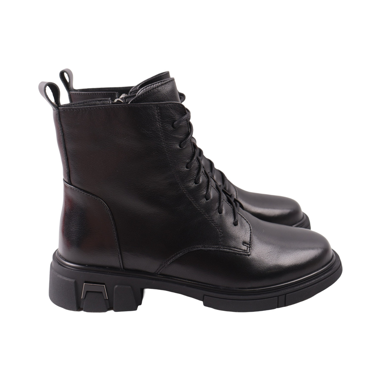 Черевики жіночі Farinni чорні натуральна шкіра, 39, фото 1