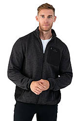 Кофта флісова чоловіча Avecs 50350/17 темно-сіра