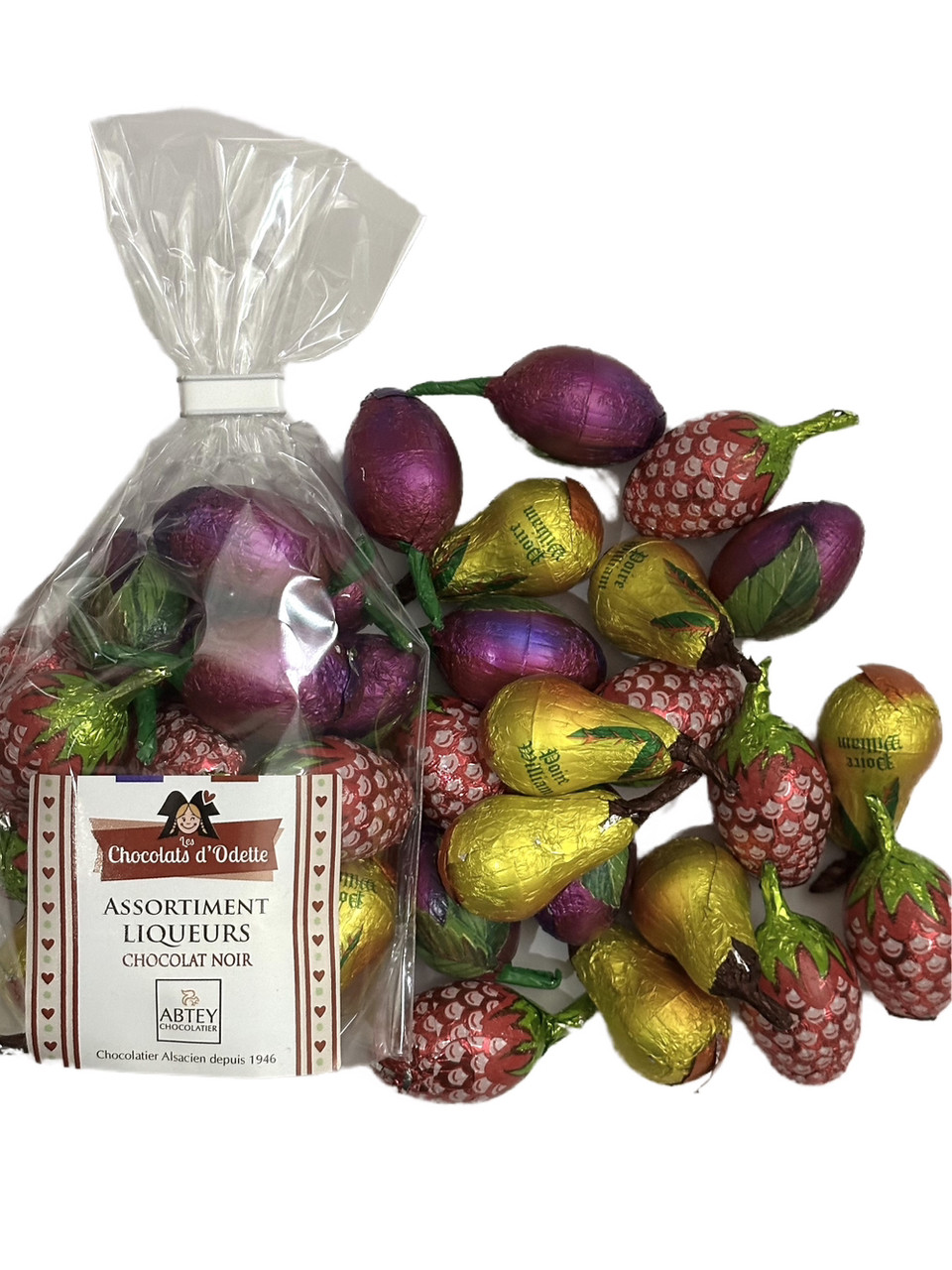 Цукерки (Фрукти) з лікером Abtey Liquers 200 грам