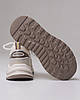 Кросівки текстильні Prima d'Arte 26803 36 молочні шкіра, фото 7