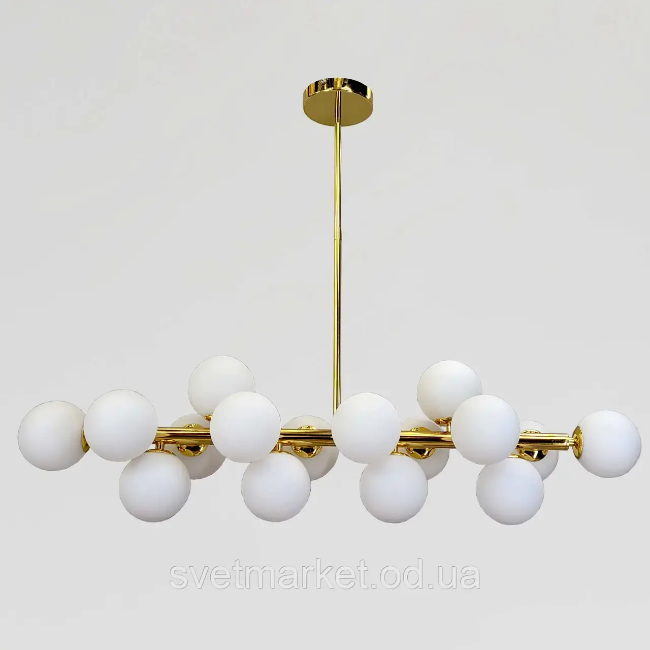 Сучасна яскрава люстра D1234/16GD, фото 1