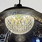 Світлодіодний підвісний світильник у формі кулі 3227/1BK, фото 4