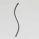 Підвісний чорний декоративний світильник 5141/1BK, фото 4