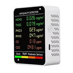 Датчик аналізатор якості повітря за 6 параметрами Nectronix M8, з акумулятором