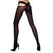 Еротичні колготки TIOPEN 005 nero 1/2 (60 den) - Passion, з вирізом, оригінальний пояс, фото 2