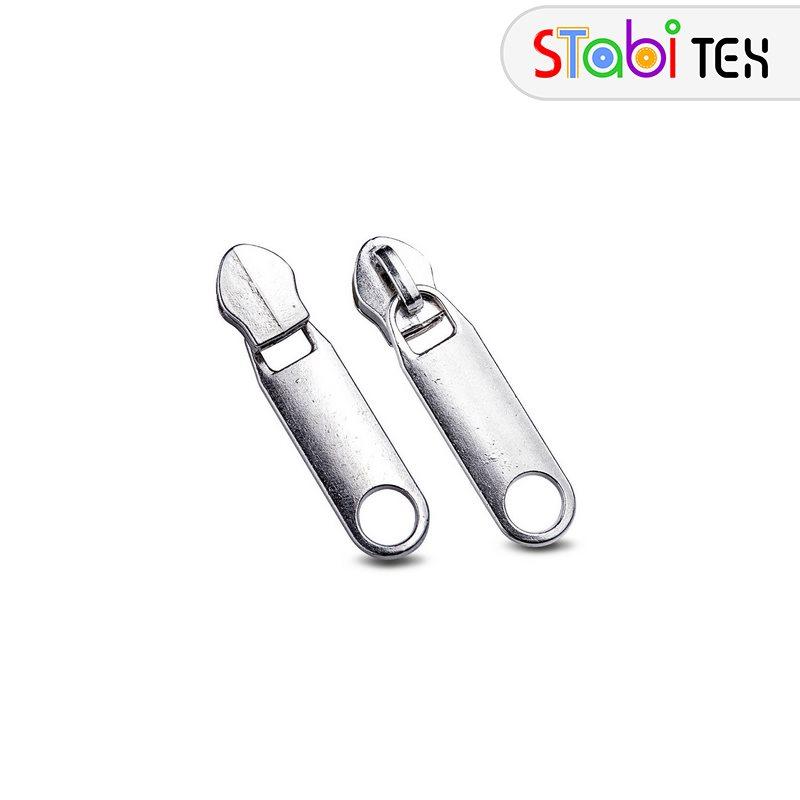 Бігунок для застібки-блискавки спіральної тип7 ТВК коло Нікель