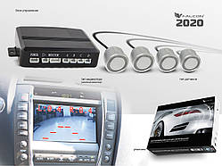 Паркувальний радар Falcon 2020 silver-4