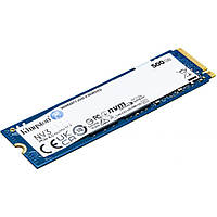 Накопичувач SSD M.2 2280 NVME (PCIE 4.0 X4) 500GB Kingston NV3 (SNV3S/500G) R5000MBS W3000MBS #