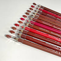 Набір матових олівців для губ подарунковий набір Flormar Matte Color Lipstick нюдові олівці для губ з точилкою упаковка 12 шт