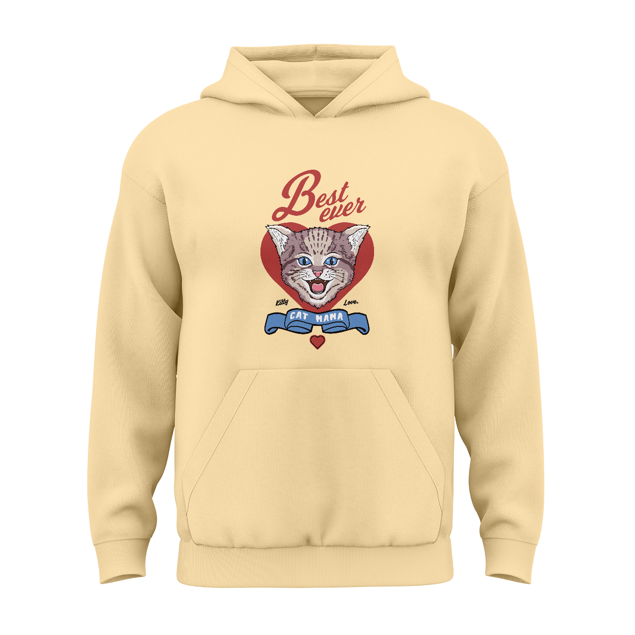 Дитяча кофта худі для дівчаток Mama Cat, 3-16 років, фото 1