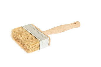 Макловиця MASTERTOOL 90х30 мм натуральна щетина з дерев'яною ручкою 91-9209