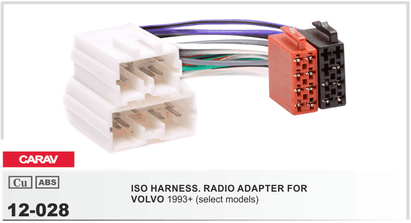 CARAV 12-028 ISO перехідник