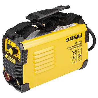 Апарат зварювальний інверторний ММА-160А електрод 4мм дисплей SIGMA (5387571)